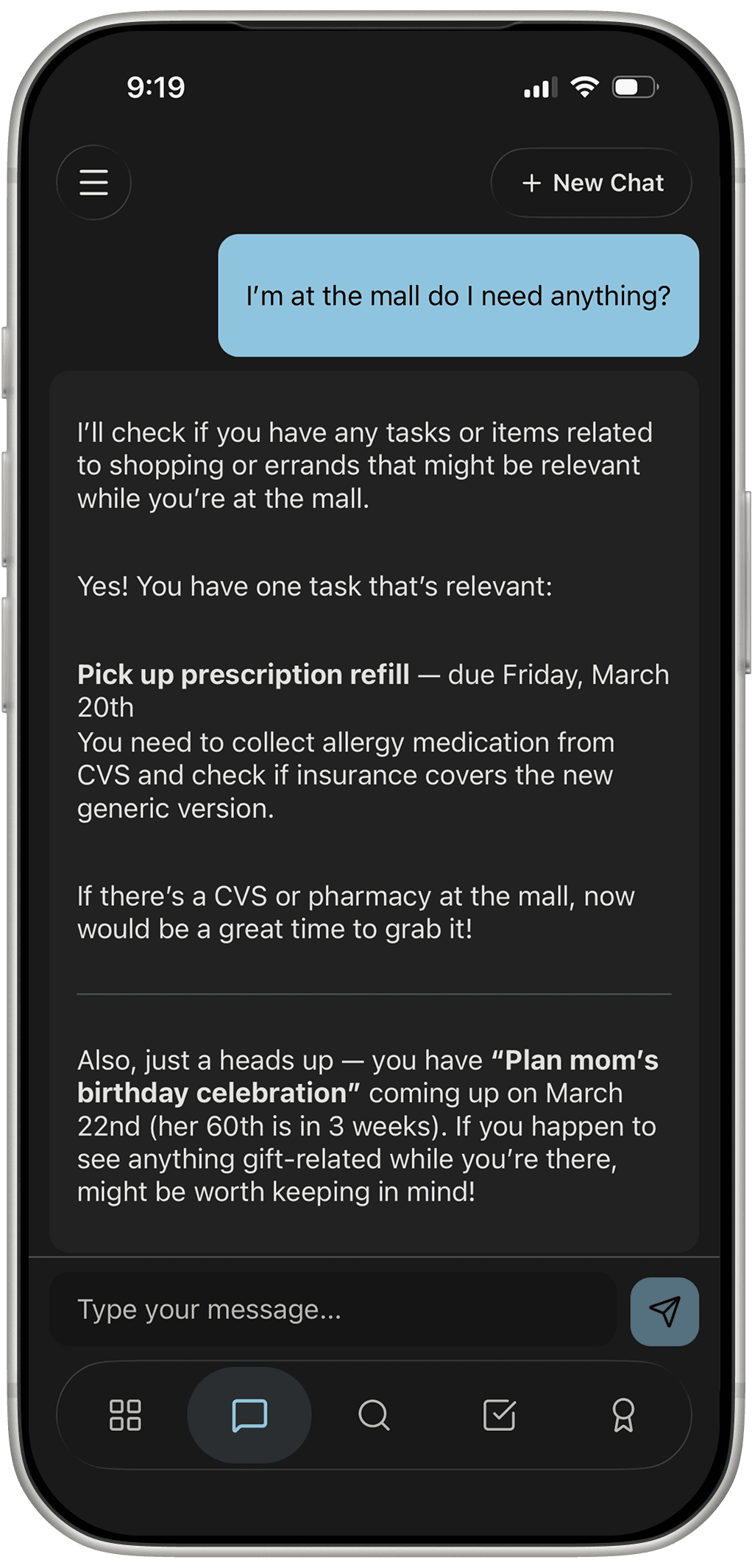 Gridflo app: Flo AI chat